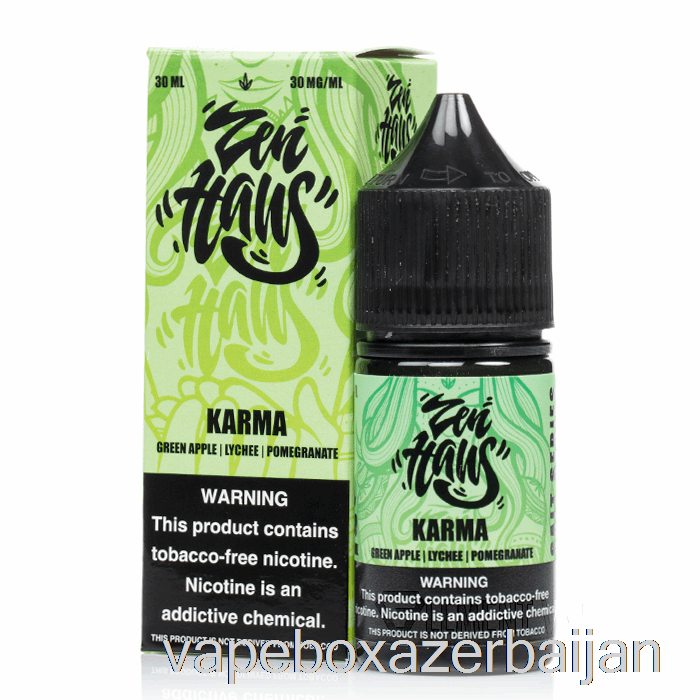 Vape Smoke Karma - Zen Haus Salts - 30mL 30mg